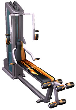 Flaming Body Builder