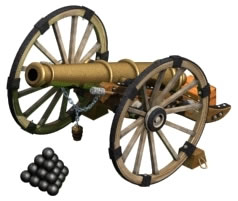 Civil War Cannon